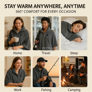 PuliHeat™️ Multi-Level Heated Blanket