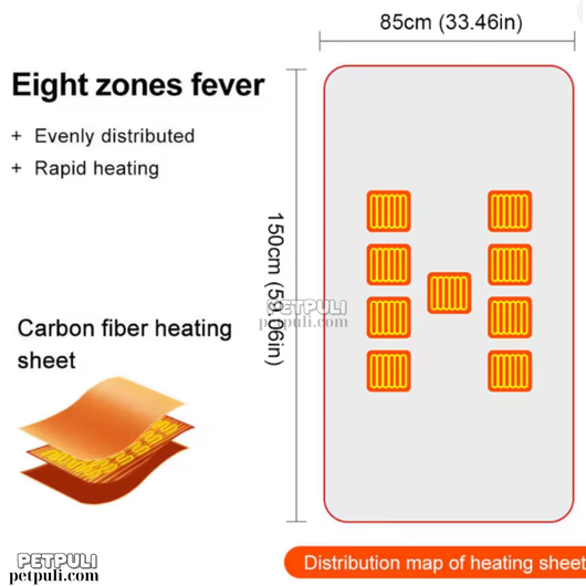 PuliHeat™️ Multi-Level Heated Blanket