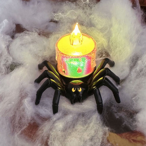 Halloween Pumpkin Lanterns Funny Spider Candle Lanterns