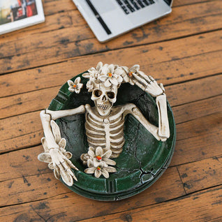 Halloween Skeleton Ashtray