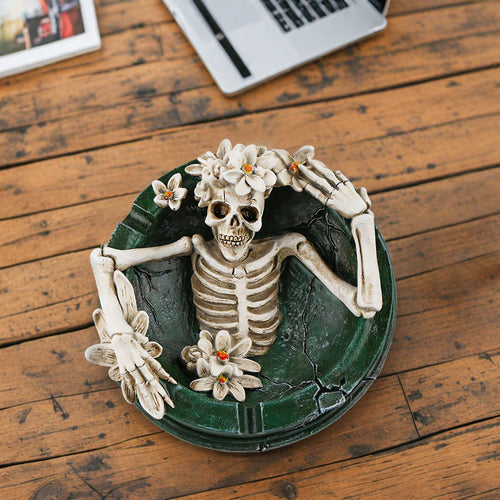 Halloween Skeleton Ashtray