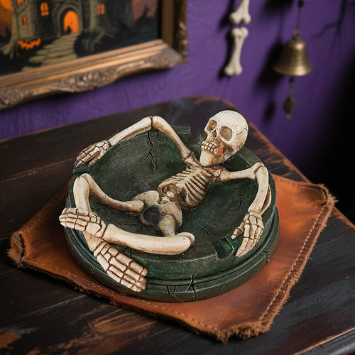Halloween Skeleton Ashtray