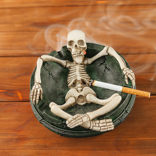 Halloween Skeleton Ashtray