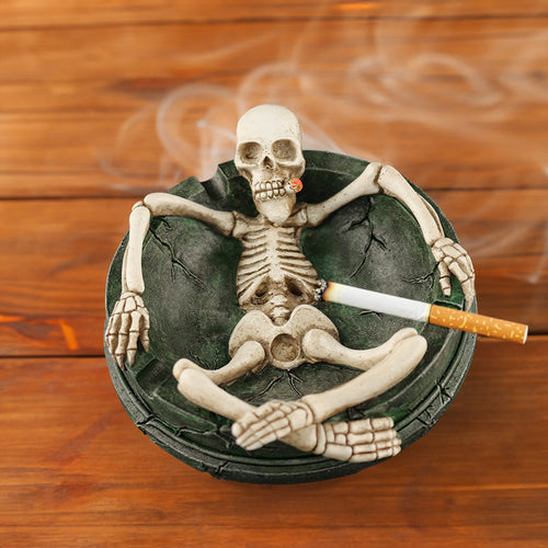 Halloween Skeleton Ashtray