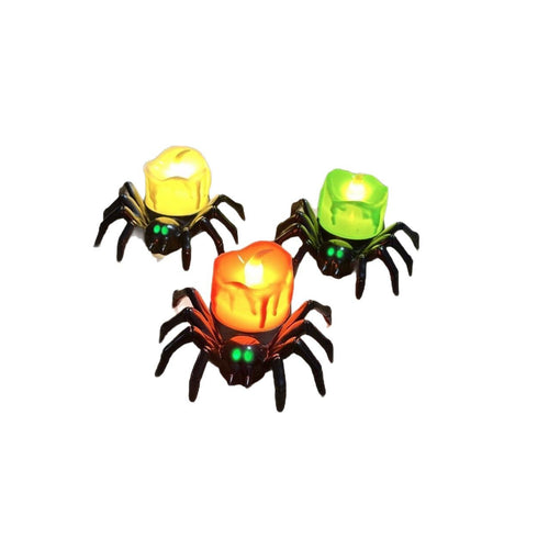 Halloween Pumpkin Lanterns Funny Spider Candle Lanterns